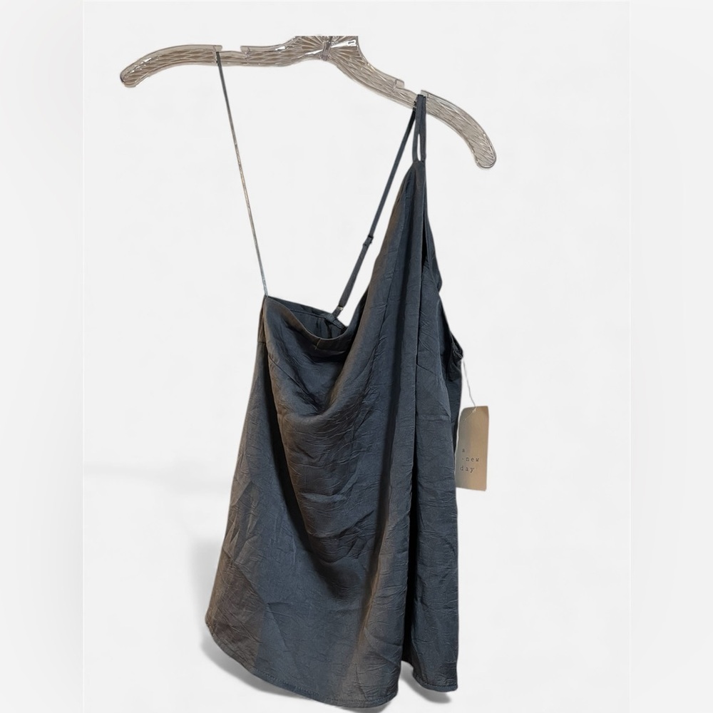 NWT A New Day Silky Gray Off the Shoulder Cami Size Xs